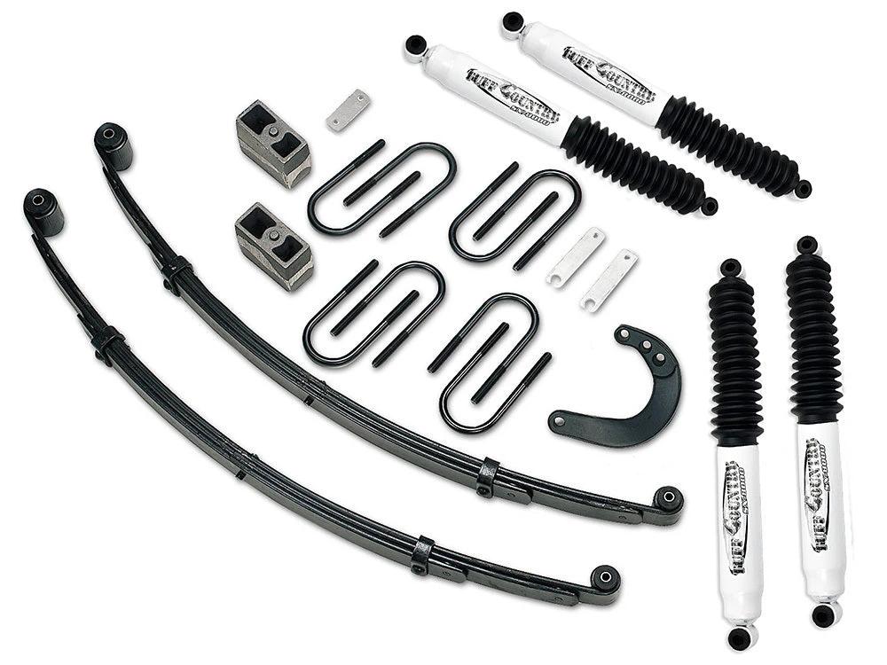 Tuff Country Tuff Country 14740KN 4" Lift Kit with Ez Ride Front Springs Rr Blocks & Steering Arm with SX8000 Shocks - Vehicle Parts & Accessories Lift Kits