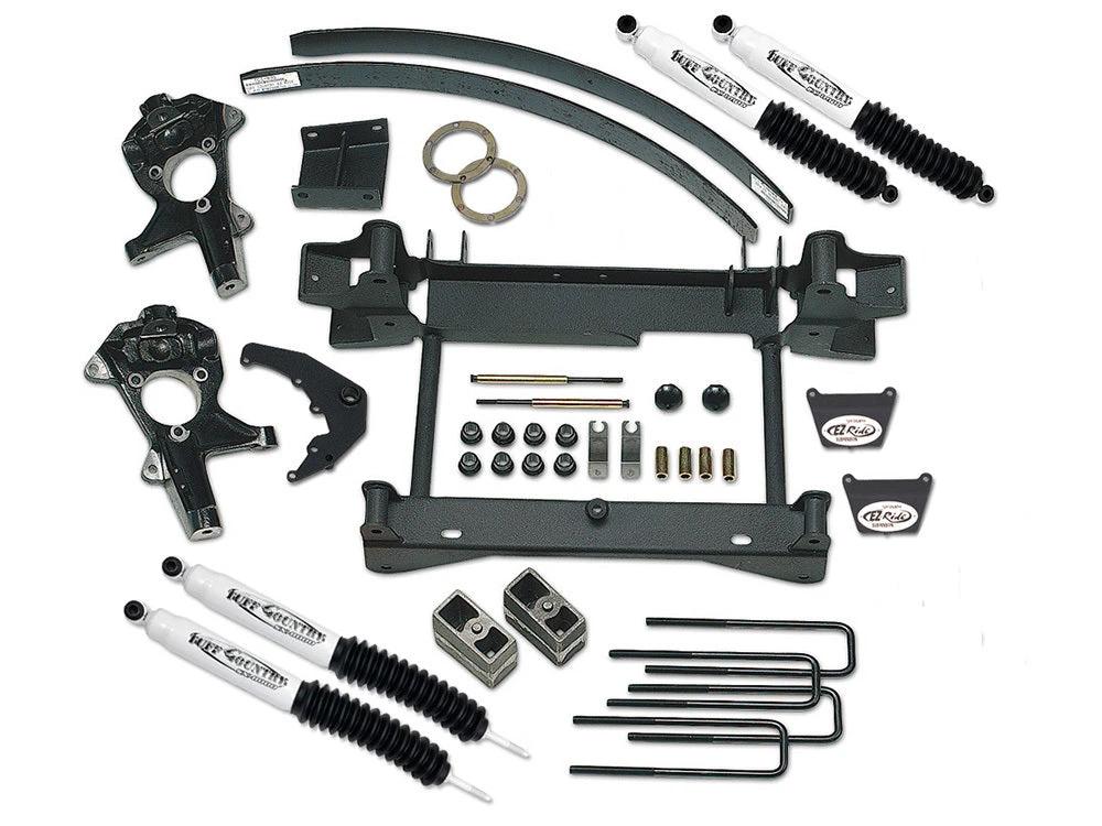 tuff country 14956 4 lift kit by 4x4 for chevy silverado 1500 2006