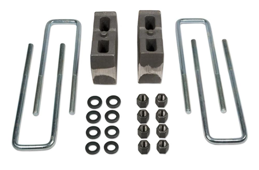Tuff Country Tuff Country 97024 Block & Ubolt Kit - 4" (H) x 2 1/4" (W) x 6 1/2" (L) Non-Tapered - Vehicle Parts & Accessories More Products