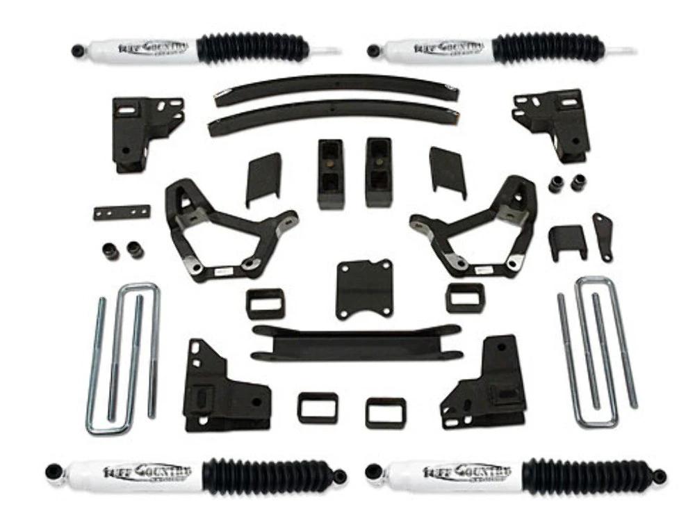 Tuff Country Tuff Country 54804KN 4" Standard Lift Kit with Rear Blocks and U-Bolts with SX8000 Shocks - Vehicle Parts & Accessories Lift Kits