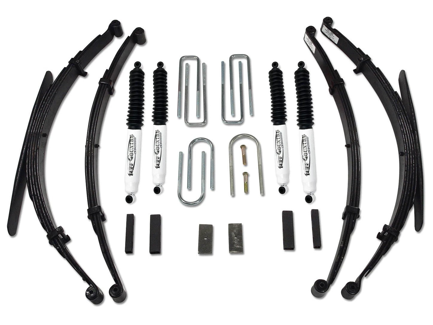Tuff Country Tuff Country 36720KN 6" Lift Kit with EZ-Ride Front Springs Rear Springs & Steering Correction with SX8000 Shocks - Vehicle Parts & Accessories Lift Kits