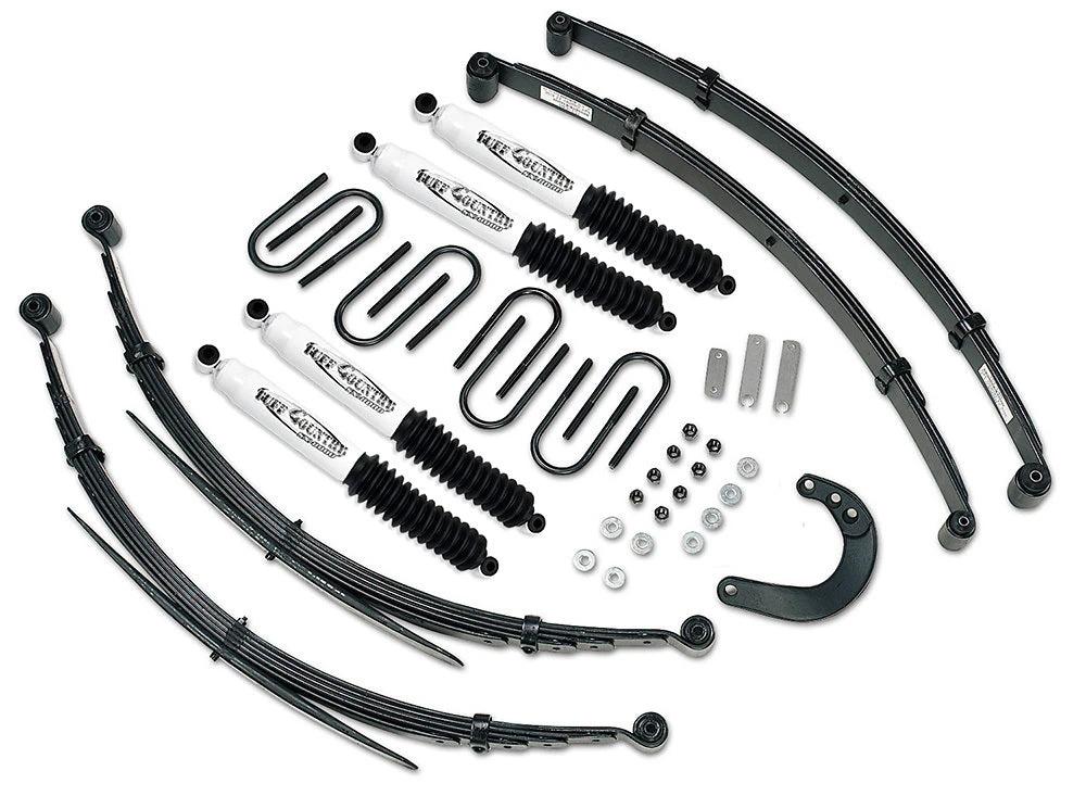 Tuff Country Tuff Country 14721KN 4" Lift Kit with EZ-Ride Front Springs 52Ó Rear Springs & Steering Arm with SX8000 Shocks - Vehicle Parts & Accessories Lift Kits