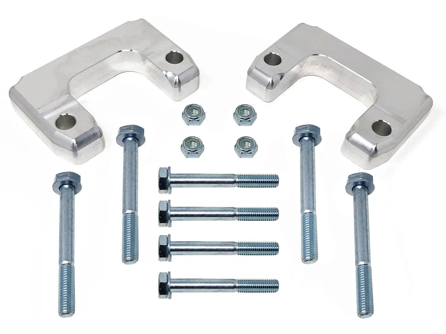 Tuff Country Tuff Country 12002 2" Leveling Kit (Lower Mount Billet Aluminum Spacers) No Shocks - Vehicle Parts & Accessories Leveling Kits