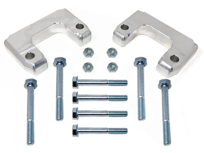 Tuff Country Tuff Country 12002 2" Leveling Kit (Lower Mount Billet Aluminum Spacers) No Shocks - Vehicle Parts & Accessories Leveling Kits