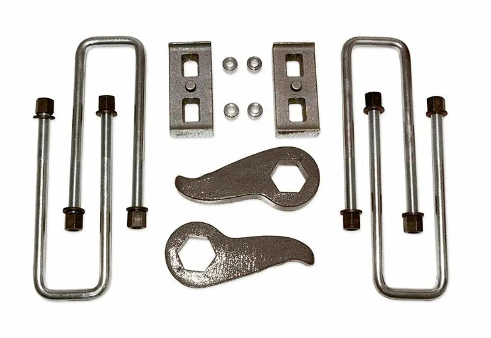 Tuff Country Tuff Country 12034KN 2" Lift Kit with Rear Lifted Blocks and U-Bolts with SX8000 Shocks - Vehicle Parts & Accessories Lift Kits