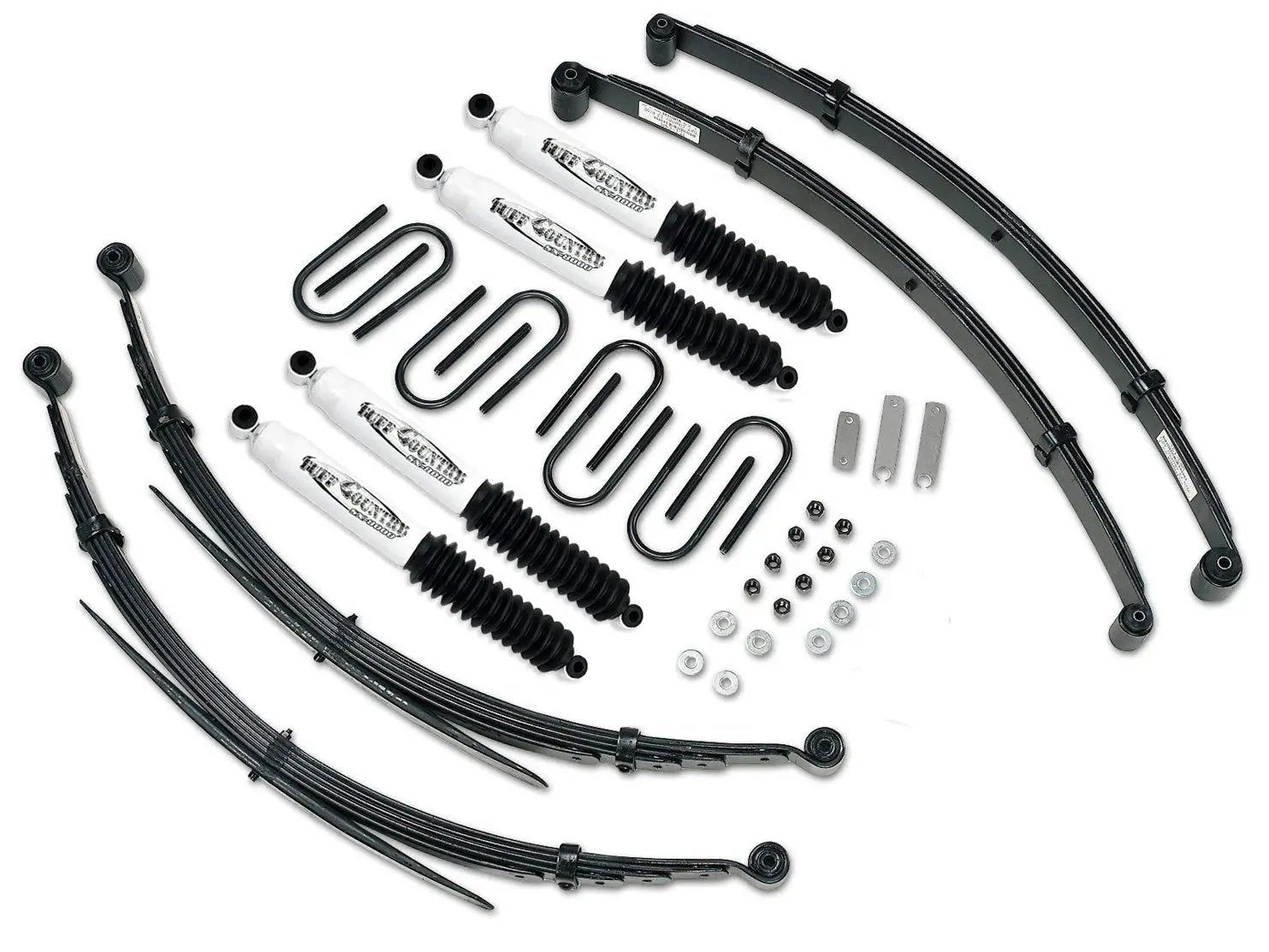 Tuff Country Tuff Country 12612KN 2" Lift Kit with EZ-Ride Front Springs and 52" Rear Springs with SX8000 Shocks - Vehicle Parts & Accessories Lift Kits