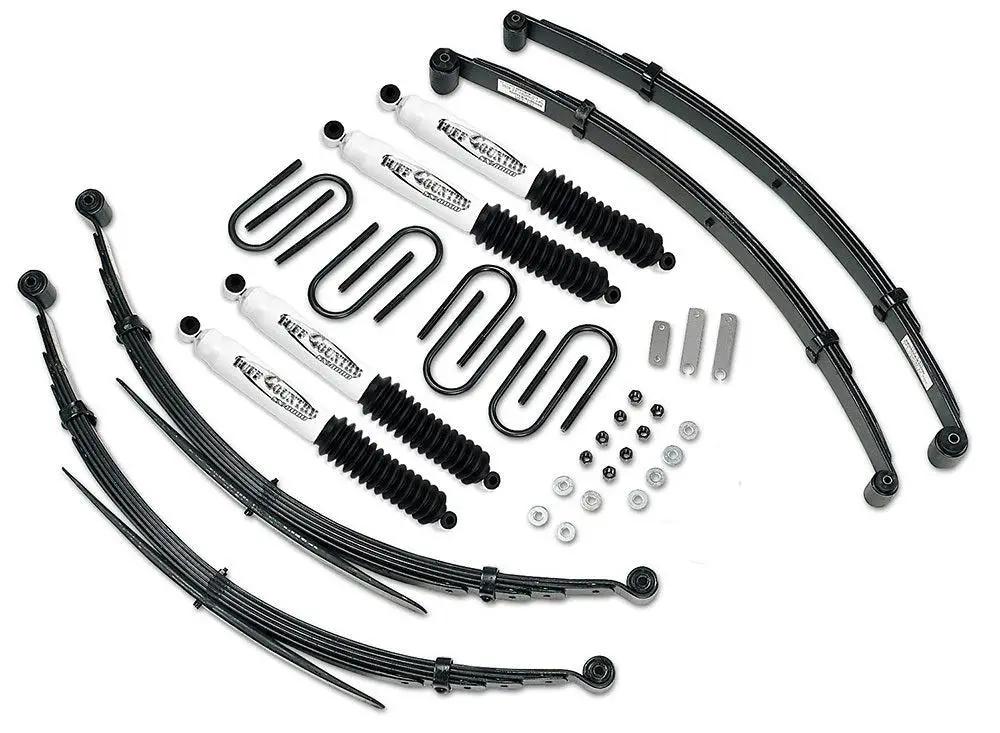 Tuff Country Tuff Country 12721KN 2" Lift Kit with EZ-Ride Front Springs and 52" Rear Springs with SX8000 Shocks - Vehicle Parts & Accessories Lift Kits