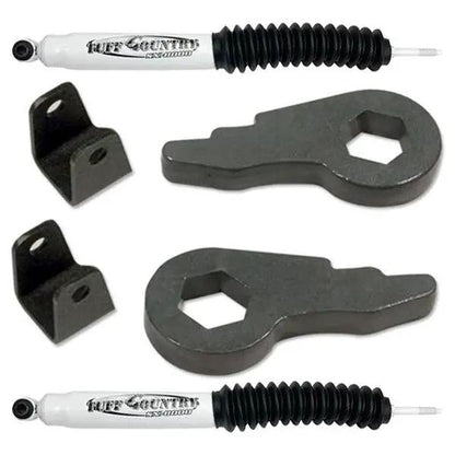 Tuff Country Tuff Country 12904KN 2" Leveling Kit (Torsion Bar Keys) with SX8000 Shocks - Vehicle Parts & Accessories Leveling Kits