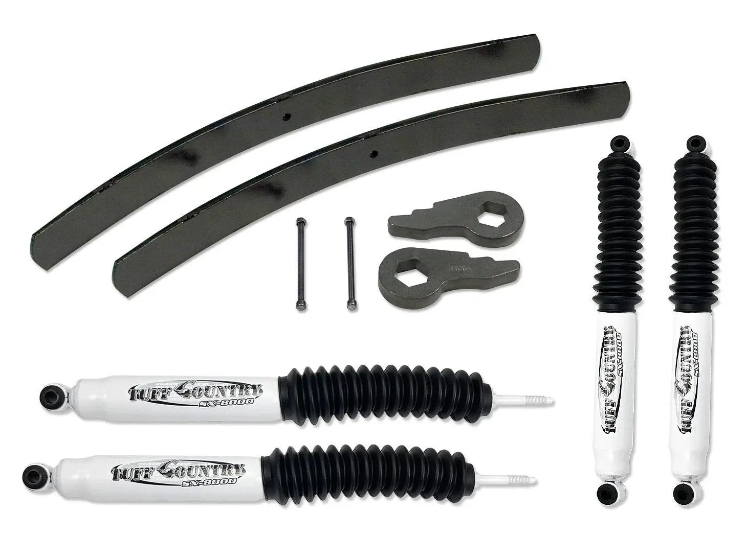 Tuff Country Tuff Country 12921 2" Lift Kit with Torsion Bars and Rear Add-A-Leafs No Shocks - Vehicle Parts & Accessories Lift Kits