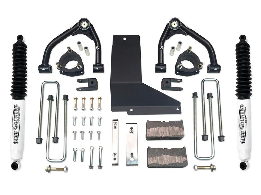 Tuff Country Tuff Country 14056 4" Lift Kit Upper Control Arm Kit with Rear Blocks & U-Bolts No Shocks - Vehicle Parts & Accessories Lift Kits