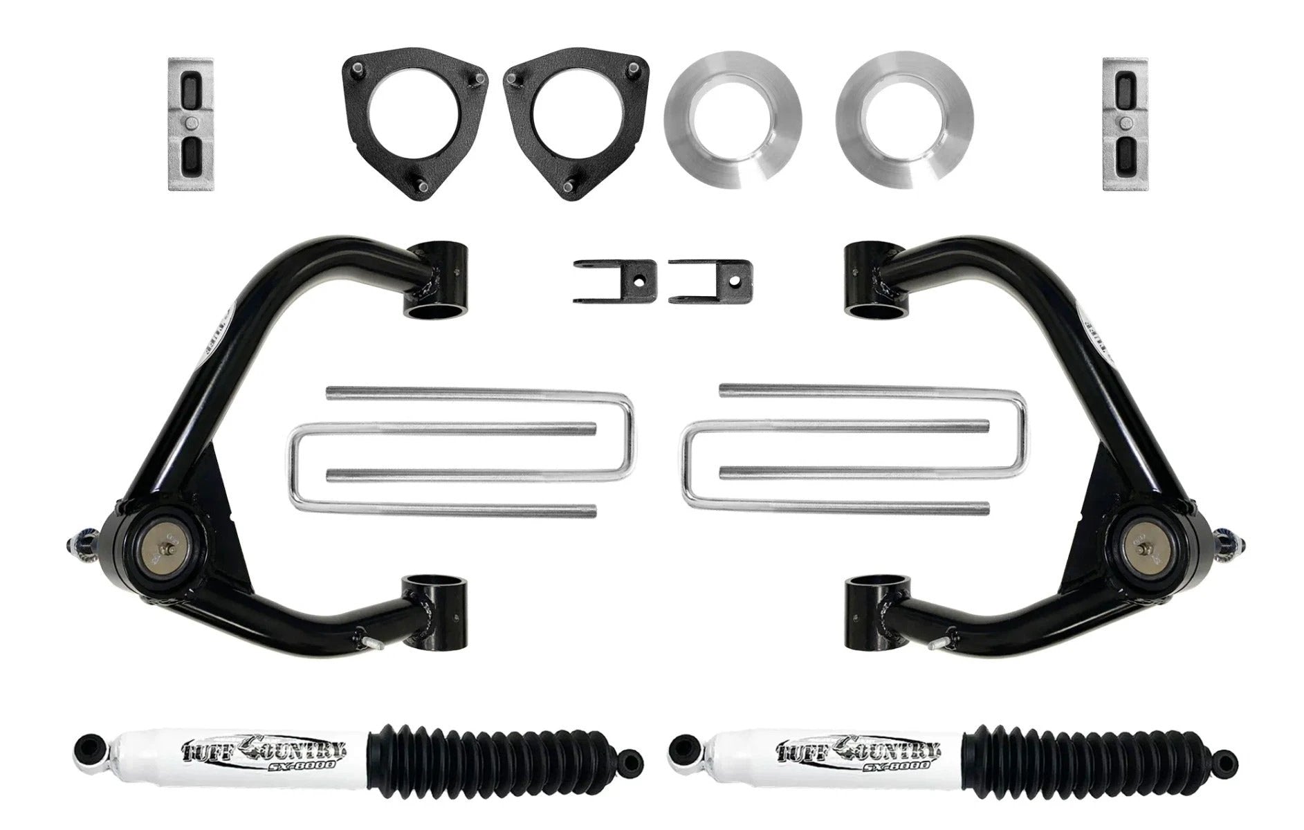 Tuff Country Tuff Country 14199KN 4" Lift Kit with Upper Control Arms - Vehicle Parts & Accessories Lift Kits