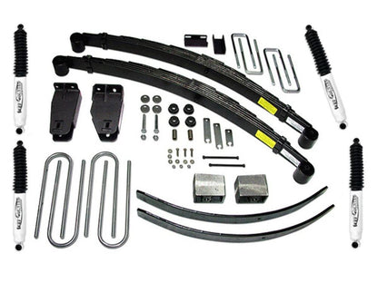 Tuff Country Tuff Country 24824KN 4" Standard Lift Kit with Rear Blocks & Add-A-Leafs with SX8000 Shocks - Vehicle Parts & Accessories Lift Kits