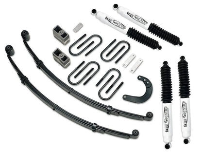 Tuff Country Tuff Country 14611KN 4" Lift Kit with Heavy Duty Front Springs Rear Blocks & Steering Arm with SX8000 Shocks - Vehicle Parts & Accessories Lift Kits