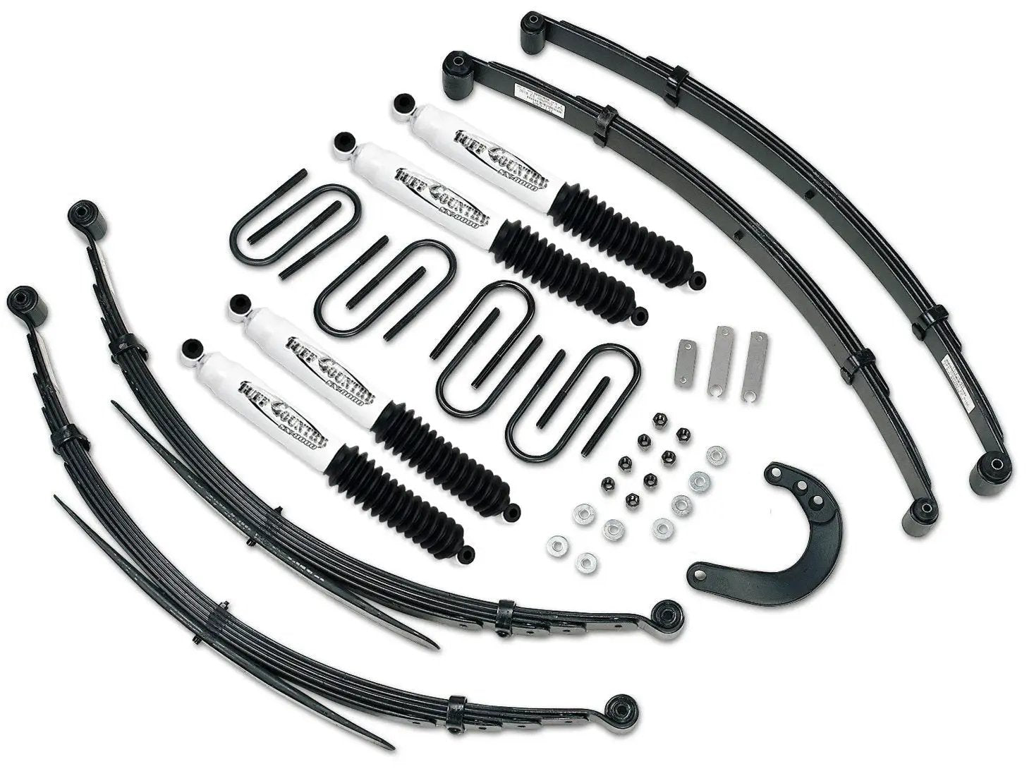 Tuff Country Tuff Country 14713KN 4" Lift Kit with Heavy Duty Front Springs 52" Rear Springs and Steering Arm with SX8000 Shocks - Vehicle Parts & Accessories Lift Kits