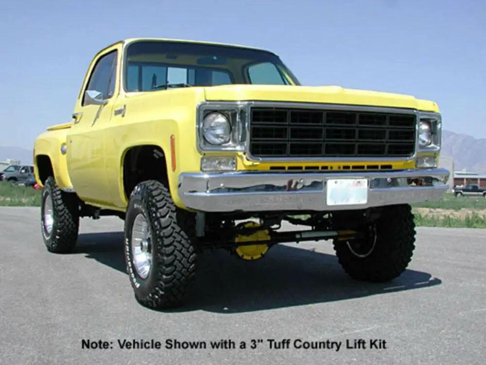 Tuff Country Tuff Country 14720K 4" Lift Kit with EZ-Ride Front Springs Rear Blocks & Steering Arm No Shocks - Vehicle Parts & Accessories Lift Kits