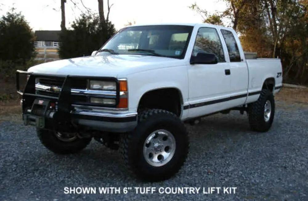 Tuff Country Tuff Country 14812KN 4" Lift Kit with Upper Control Arm Drop & 1 Piece Sub-Frame and Rear Leaf Springs with SX8000 Shocks - Vehicle Parts & Accessories Lift Kits