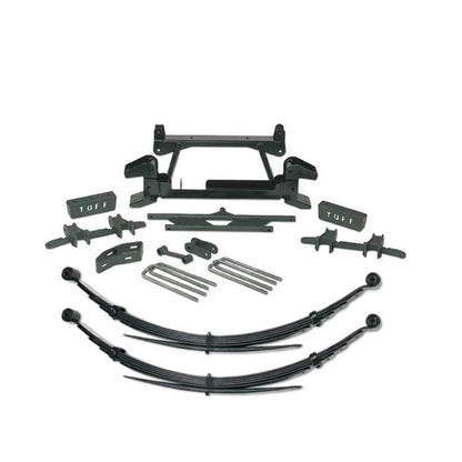 Tuff Country Tuff Country 14812k 4" Lift Kit with Upper Control Arm Drop & 1 Piece Sub-Frame and Rear Leaf Springs No Shocks - Vehicle Parts & Accessories Lift Kits