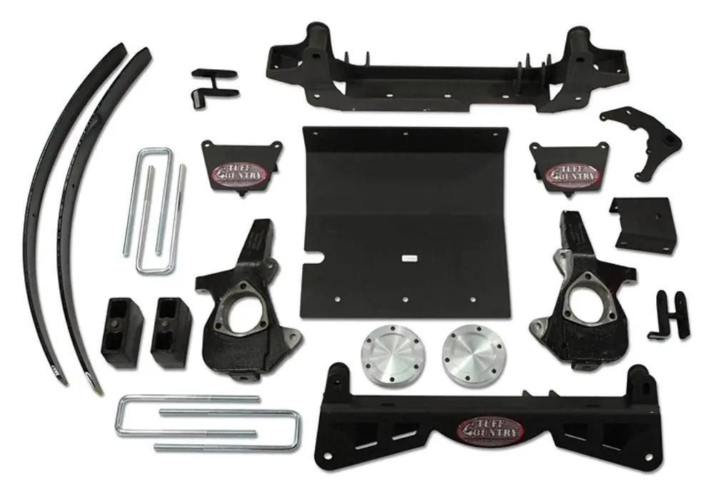 Tuff Country Tuff Country 14961 4" Lift Kit with Knuckles and 3 Piece Sub-Frame - Vehicle Parts & Accessories Lift Kits