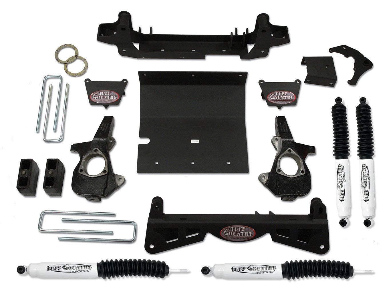 Tuff Country Tuff Country 14994 4" Lift Kit with Knuckles and 3 Piece Sub-Frame No Shocks - Vehicle Parts & Accessories Lift Kits