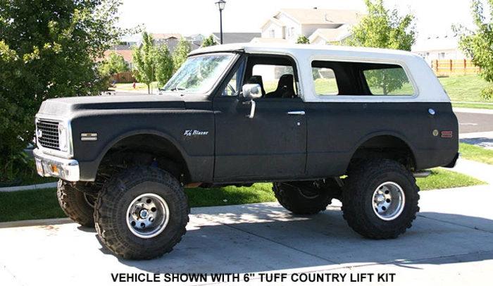 Tuff Country Tuff Country 16610K 6" Lift Kit with EZ-Ride Front Springs Rear Blocks Rear Add-A-Leafs and Steering Arm No Shocks - Vehicle Parts & Accessories Lift Kits