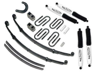 Tuff Country Tuff Country 16610KN 6" Lift Kit with EZ-Ride Front Springs Rear Blocks Rear Add-A-Leafs and Steering Arm with SX8000 Shocks - Vehicle Parts & Accessories Lift Kits