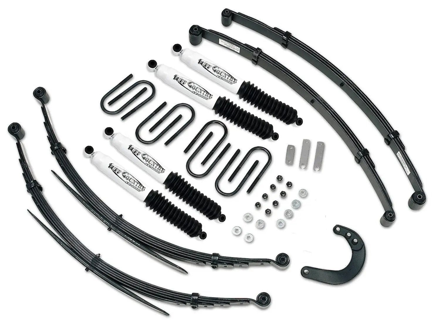 Tuff Country Tuff Country 16711KN 6" Lift Kit with EZ-Ride Front Springs Rear Blocks 52" Rear Springs and Steering Arm with SX8000 Shocks - Vehicle Parts & Accessories Lift Kits