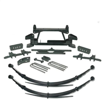 Tuff Country Tuff Country 16812K 6" Lift Kit with Upper Control Arm Drop & 1 Piece Sub-Frame and Rear Leaf Springs No Shocks - Vehicle Parts & Accessories Lift Kits