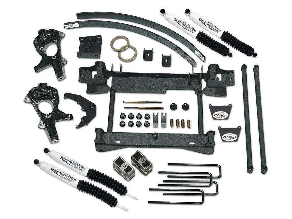 Tuff Country Tuff Country 16956KN 6" Lift Kit with Knuckles and 1 Piece Sub-Frame with SX8000 Shocks - Vehicle Parts & Accessories Lift Kits