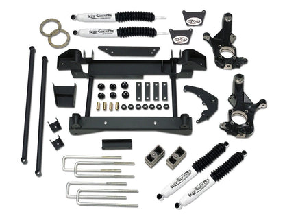 Tuff Country Tuff Country 16958KN 6" Lift Kit with Knuckles and 1 Piece Sub-Frame with SX8000 Shocks - Vehicle Parts & Accessories Lift Kits