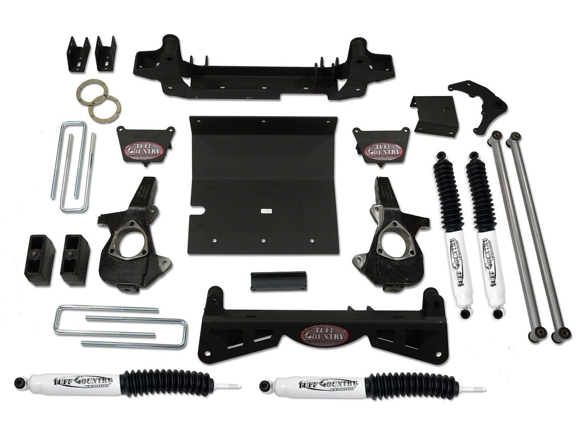 Tuff Country Tuff Country 16992KN 6" Lift Kit with Knuckles and 3 Piece Sub-Frame with SX8000 Shocks - Vehicle Parts & Accessories Lift Kits