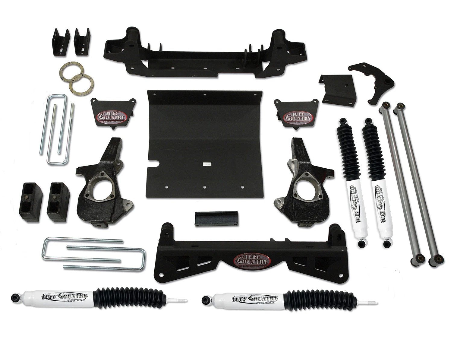 Tuff Country Tuff Country 16992 6" Lift Kit with Knuckles and 3 Piece Sub-Frame No Shocks - Vehicle Parts & Accessories Lift Kits
