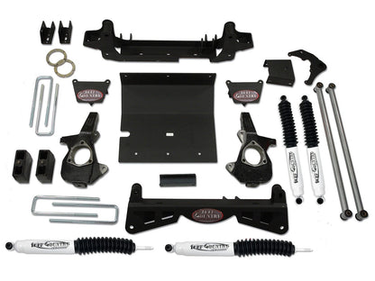 Tuff Country Tuff Country 16993KN 6" Lift Kit with Knuckles and 3 Piece Sub-Frame with SX8000 Shocks - Vehicle Parts & Accessories Lift Kits
