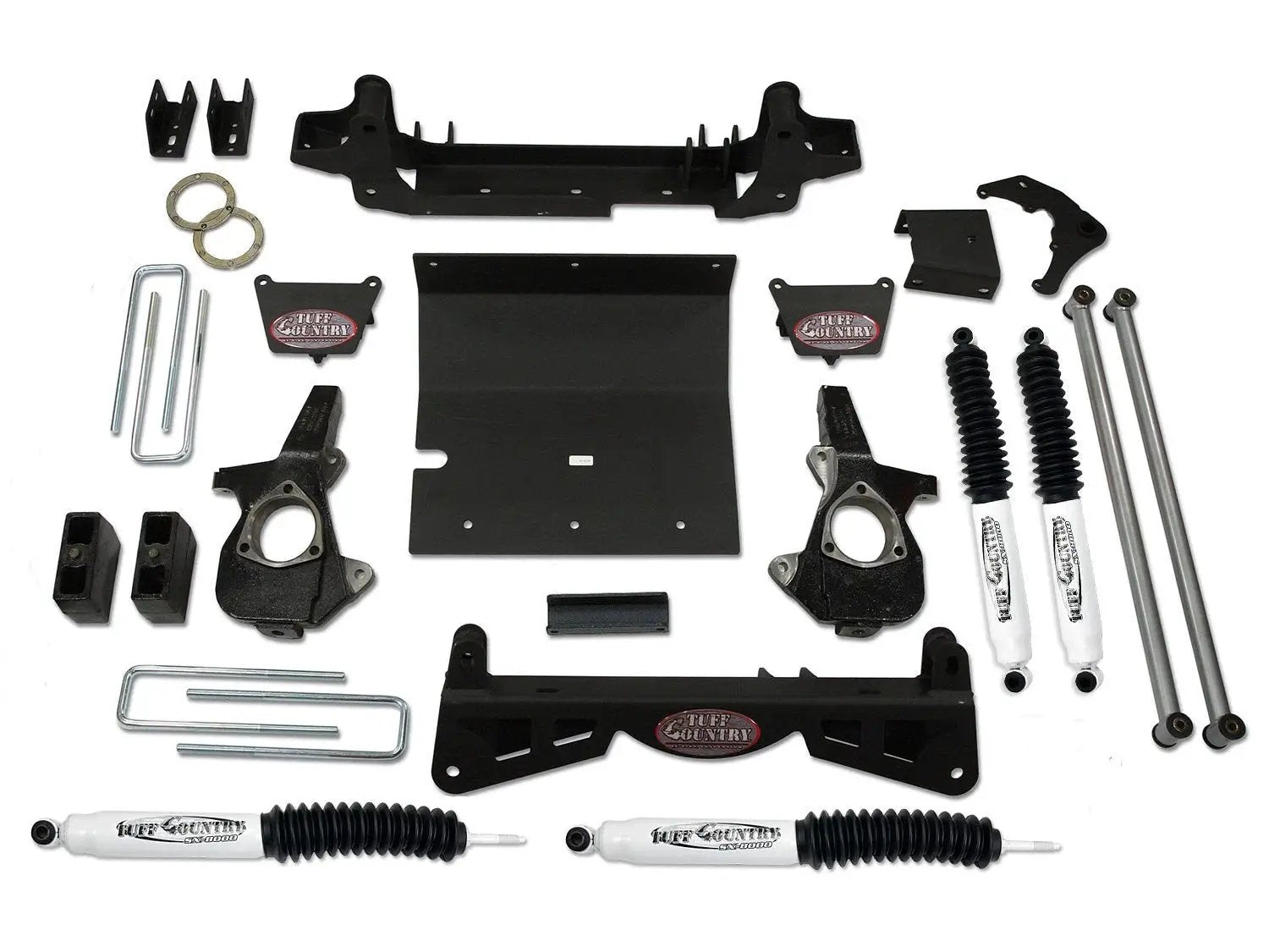 Tuff Country Tuff Country 16994 6" Lift Kit with Knuckles and 3 Piece Sub-Frame No Shocks - Vehicle Parts & Accessories Lift Kits