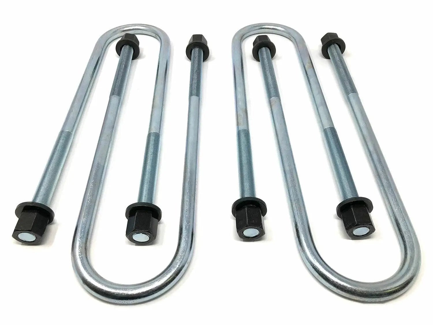 Tuff Country Tuff Country 17757 Rear Ubolt Kit for Use with Blocks - 4" - Vehicle Parts & Accessories Rear U-bolt Kits