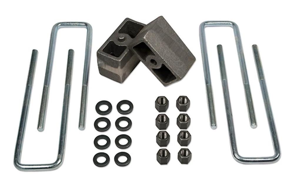 Tuff Country Tuff Country 97082 Block & Ubolt Kit - 3" (H) x 2 1/2" (W) x 4 3/4" (L) Tapered - Vehicle Parts & Accessories More Products