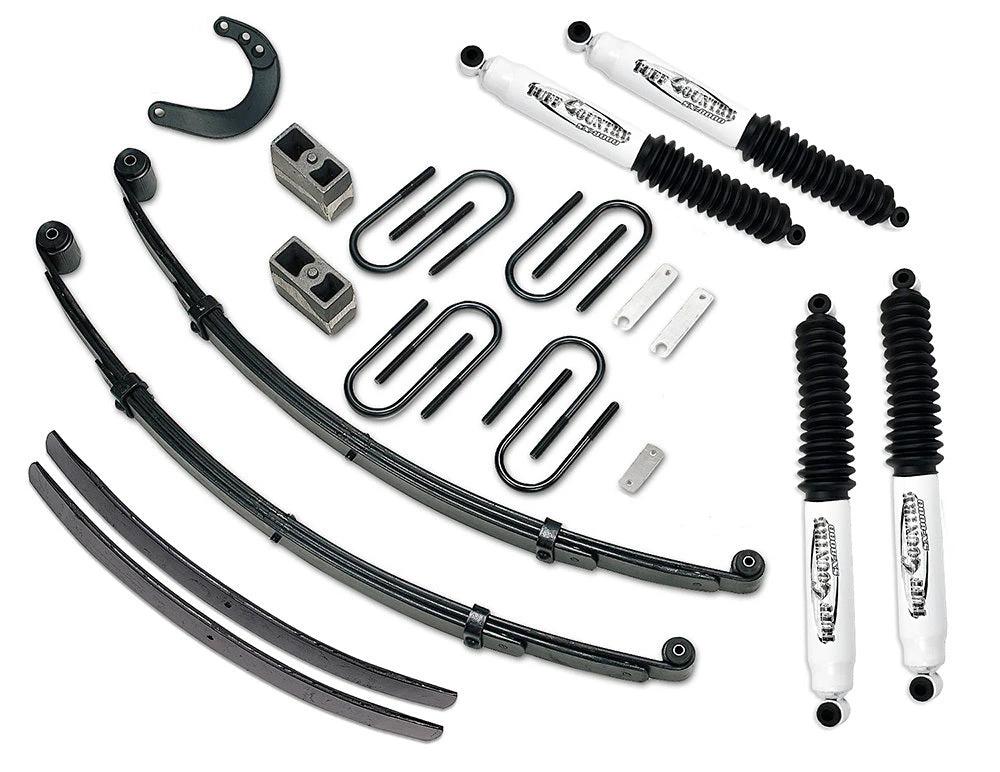 Tuff Country Tuff Country 16740KN 6" Lift Kit with EZ-Ride Front Springs Rear Blocks & Steering Arm with SX8000 Shocks - Vehicle Parts & Accessories Lift Kits