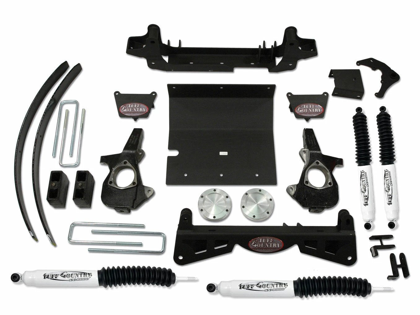 Tuff Country Tuff Country 14960KN 4" Lift Kit with Knuckles and 3 Piece Sub-Frame with SX8000 Shocks - Vehicle Parts & Accessories Lift Kits