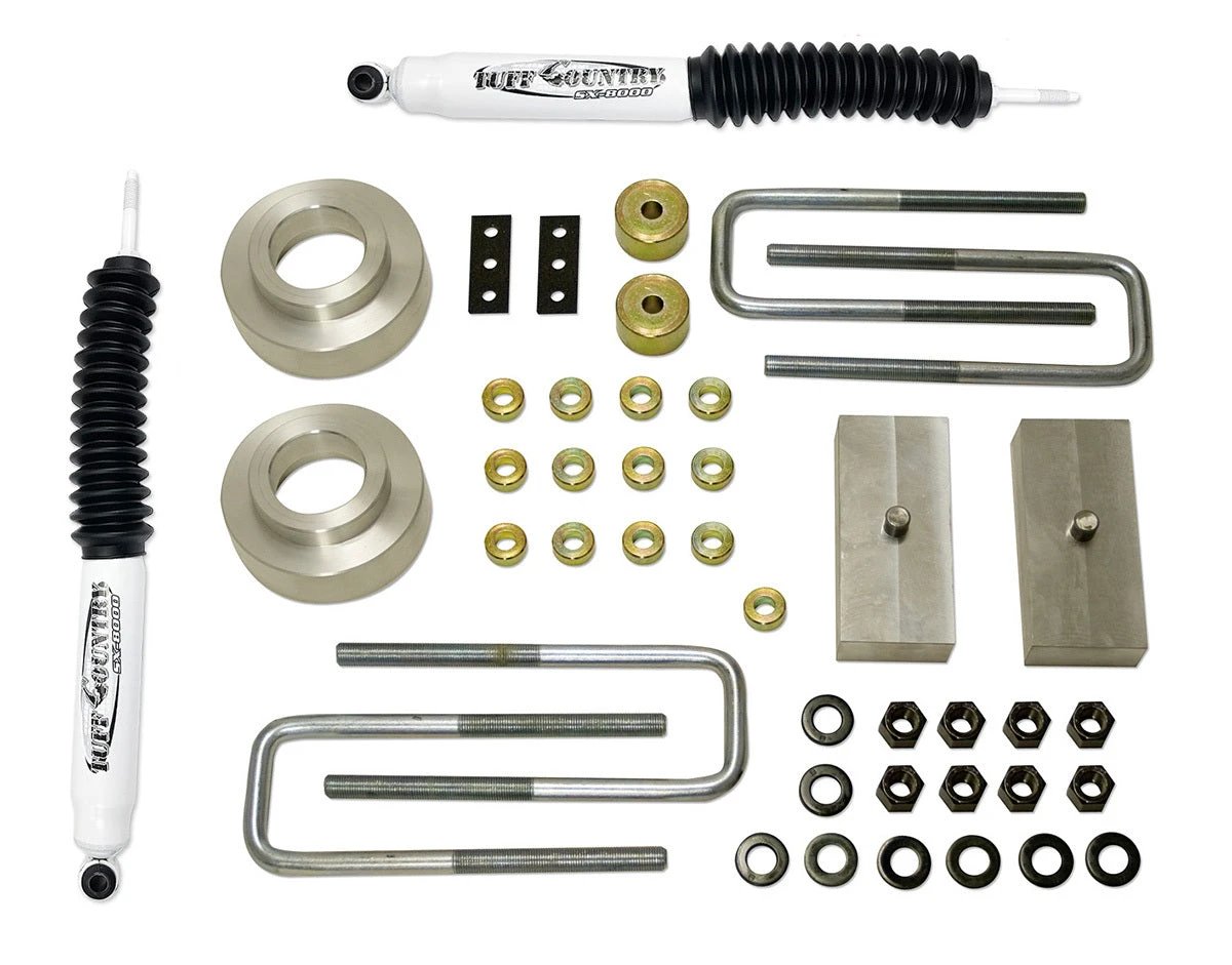 Tuff Country Tuff Country 53070 2.5" Lift Kit - with Rear Block and U-Bolts No Shocks - Vehicle Parts & Accessories Lift Kits
