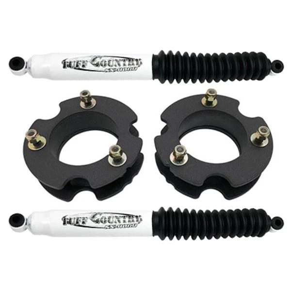 Tuff Country Tuff Country 22904KN 2" Leveling Kit (Steel Spacer) with SX8000 Shocks - Vehicle Parts & Accessories Leveling Kits