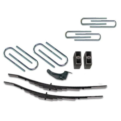 Tuff Country Tuff Country 22960K 2.5" Standard Lift Kit with Front Progressive Rate Add-A-Leafs Rear Blocks and U-Bolts No Shocks - Vehicle Parts & Accessories Lift Kits