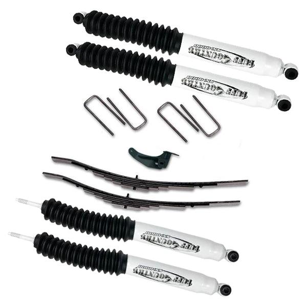 Tuff Country Tuff Country 22961KN 3" Leveling Kit (Shackle Hanger) with SX8000 Shocks - Vehicle Parts & Accessories Leveling Kits