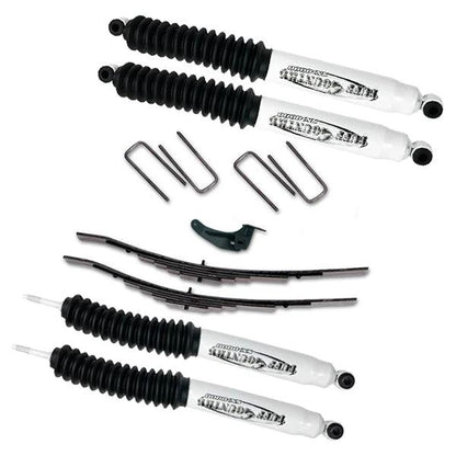 Tuff Country Tuff Country 22962KN 2.5" Leveling Kit (with Progressive Leaf Packs) with SX8000 Shocks - Vehicle Parts & Accessories Leveling Kits