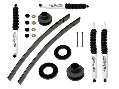 Tuff Country Tuff Country 22980KN 2.5" Standard Lift Kit with Coil Spring Spacers and Rear Add-A-Leafs with SX8000 Shocks - Vehicle Parts & Accessories Lift Kits