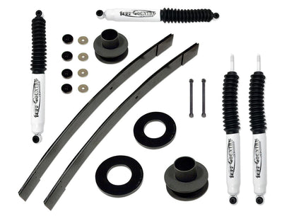 Tuff Country Tuff Country 22980 2.5" Standard Lift Kit with Coil Spring Spacers and Rear Add-A-Leafs No Shocks - Vehicle Parts & Accessories Lift Kits