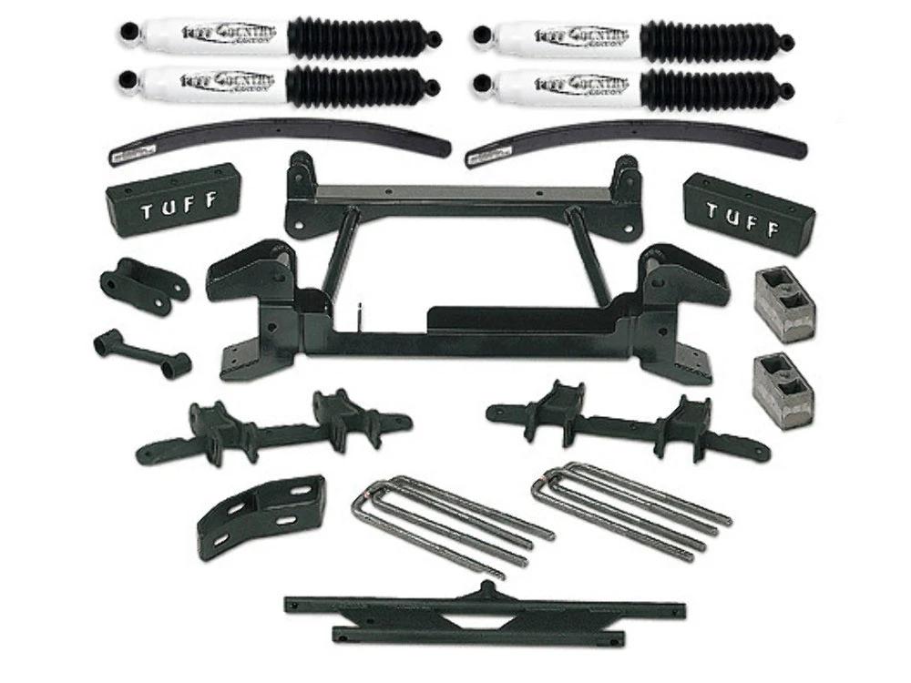 Tuff Country Tuff Country 16854KN 6" Lift Kit with Upper Control Arm Relocation Brackets & 1 Piece Sub-Frame with SX8000 Shocks - Vehicle Parts & Accessories Lift Kits