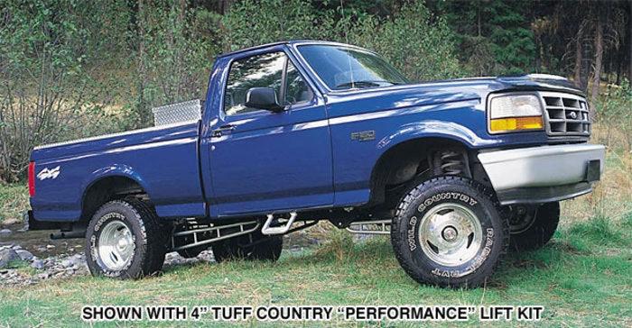 Tuff Country Tuff Country 24814K 4" Performance Lift Kit with Front Coil Springs and Rear Add-A-Leafs No Shocks - Vehicle Parts & Accessories Lift Kits