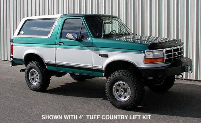 Tuff Country Tuff Country 24814KN 4" Performance Lift Kit with Front Coil Springs and Rear Add-A-Leafs with SX8000 Shocks - Vehicle Parts & Accessories Lift Kits