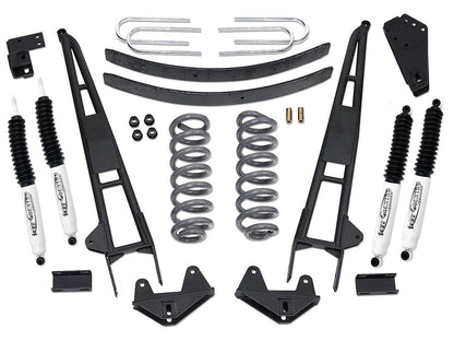 Tuff Country Tuff Country 24814KN 4" Performance Lift Kit with Front Coil Springs and Rear Add-A-Leafs with SX8000 Shocks - Vehicle Parts & Accessories Lift Kits