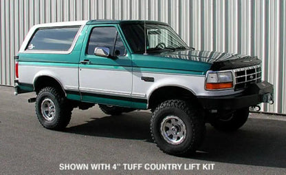 Tuff Country Tuff Country 24815K 4" Performance Lift Kit with Front Coil Springs and Rear Leaf Springs No Shocks - Vehicle Parts & Accessories Lift Kits