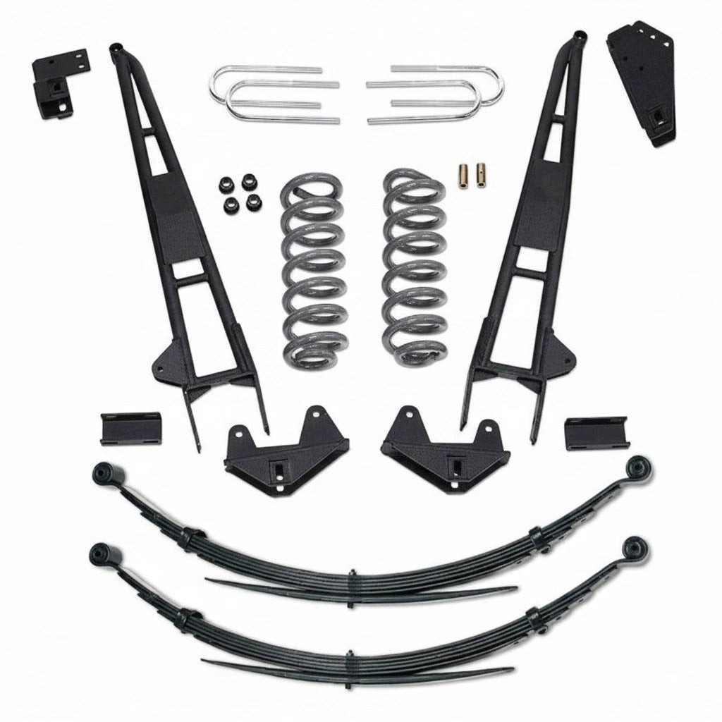 Tuff Country Tuff Country 24815K 4" Performance Lift Kit with Front Coil Springs and Rear Leaf Springs No Shocks - Vehicle Parts & Accessories Lift Kits